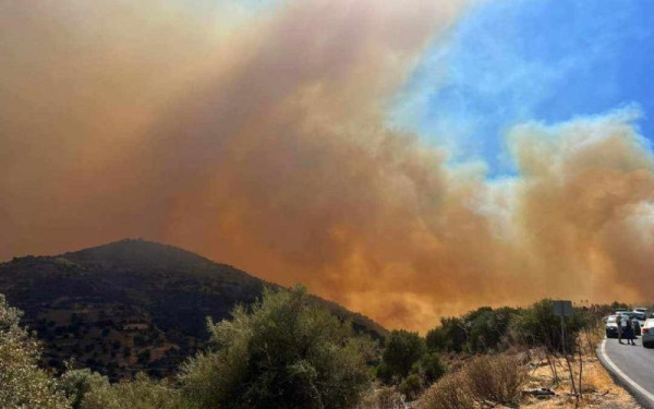 Ρέθυμνο: Σε ύφεση η μεγάλη πυρκαγιά, δεν υπάρχει ενεργό μέτωπο - Συνεχίζεται η «μάχη» με τις αναζωπυρώσεις