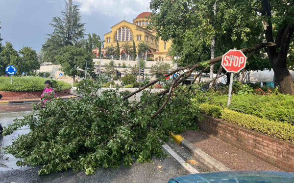 Λάρισα: Συστάσεις προς τους πολίτες από τον δήμο λόγω έντονων καιρικών φαινομένων