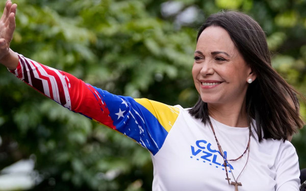 Νόμπελ Ειρήνης: «Βρίσκομαι σε σοκ!», δήλωσε η φετινή νικήτρια, η Βενεζουελανή Μαρία Κορίνα Ματσάδο