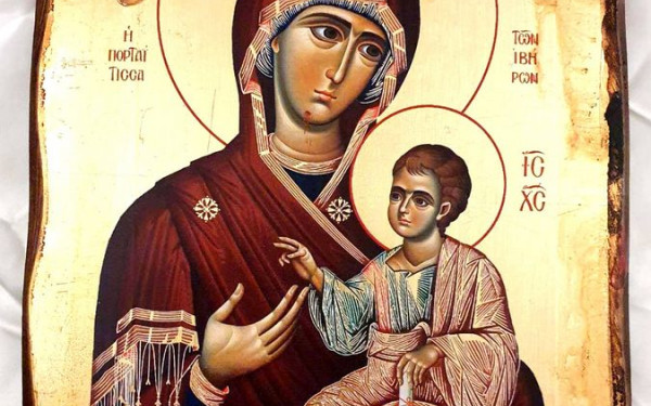 Ιστορίες: Η Παναγιά Πορταΐτισσα στο Άγιο Όρος