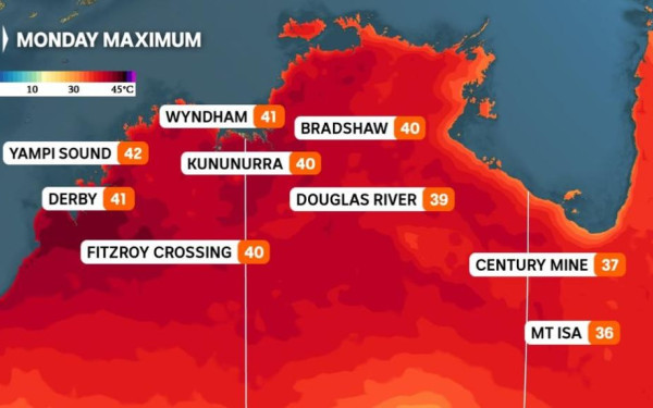 Ρεκόρ υψηλών θερμοκρασιών στην Αυστραλία εν μέσω χειμώνα - Πάνω από 41 βαθμούς Κελσίου