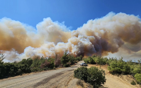 Τουρκία: Μάχη με τρεις μεγάλες φωτιές στα δυτικά της χώρας δίνουν οι πυροσβέστες (βίντεο, φωτ.)