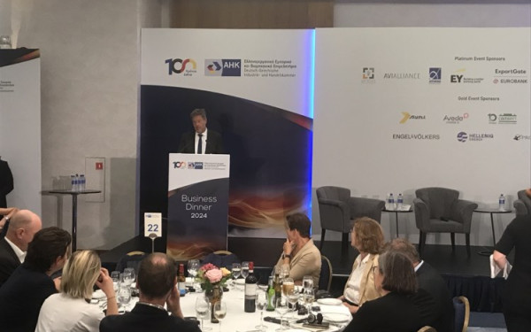 Αντικαγκελάριος της Γερμανίας Ρόμπερτ Χάμπεκ: Οι σχέσεις μεταξύ των δύο χωρών δεν ήταν ποτέ καλύτερες