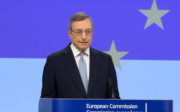 Μάριο Ντράγκι: «Η Ευρώπη πρέπει να επιδιώξει έναν ρεαλιστικό φεντεραλισμό»