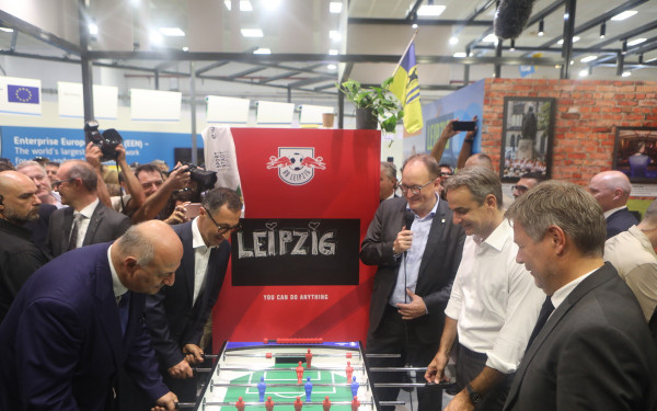 Θεσσαλονίκη - 88η ΔΕΘ: Η περιήγηση του Κυρ. Μητσοτάκη στα περίπτερα (φωτ.)