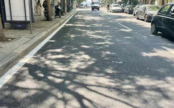 Θεσσαλονίκη: Η οδός Βενιζέλου αναβαθμίζεται και αλλάζει όψη - Δείτε φωτογραφίες