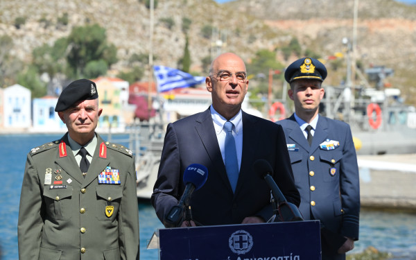 Ν. Δένδιας: Κομβικό σημείο για την ΑΟΖ και την υφαλοκρηπίδα της πατρίδας μας το Καστελόριζο