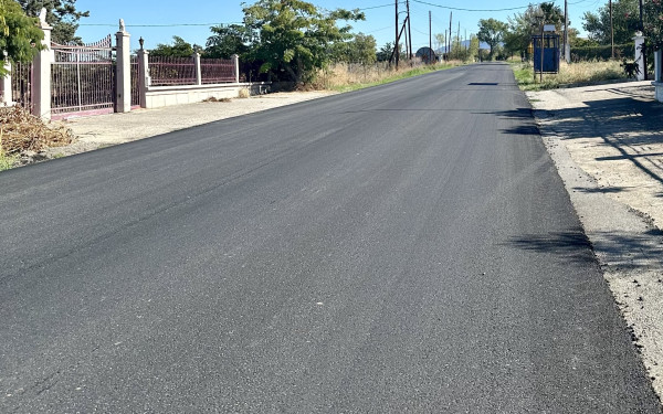 Θεσσαλονίκη: Εντατικό πρόγραμμα ασφαλτοστρώσεων στο οδικό δίκτυο των Δήμων Θερμαϊκού και Θέρμης (φωτ.)