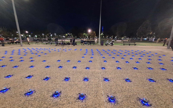 88η ΔΕΘ: Πάνω από 200 drone είναι έτοιμα να «σκίσουν» τον ουρανό της Θεσσαλονίκης (φωτ.) 88η ΔΕΘ: Πάνω από 200 drone είναι έτοιμα να «σκίσουν» τον ουρανό της Θεσσαλονίκης (φωτ.)