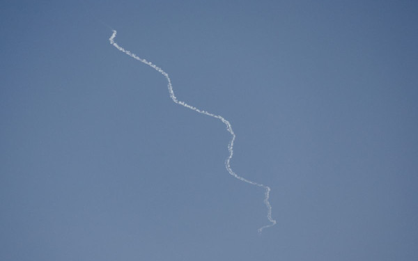 Το Ισραήλ αναχαίτισε 2 ρουκέτες που εκτοξεύτηκαν από τη Γάζα