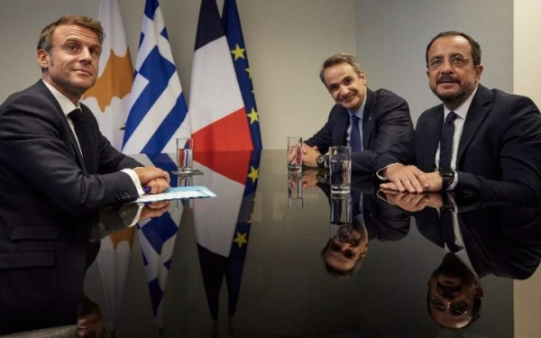 Τριμερής συνάντηση Μητσοτάκη-Χριστοδουλίδη-Μακρόν στη Νέα Υόρκη: Τι συζήτησαν