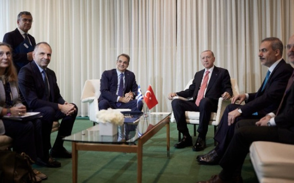 Νέα Υόρκη: Συνάντηση «εξπρές» Μητσοτάκη με Ερντογάν - Προτεραιότητα στο μεταναστευτικό - Τι λένε οι Τούρκοι