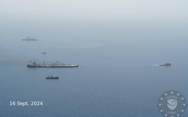 Υεμένη: Έκρηξη σημειώθηκε σε υγραεριοφόρο πλοίο με σημαία Καμερούν με αποτέλεσμα να ξεσπάσει πυρκαγιά