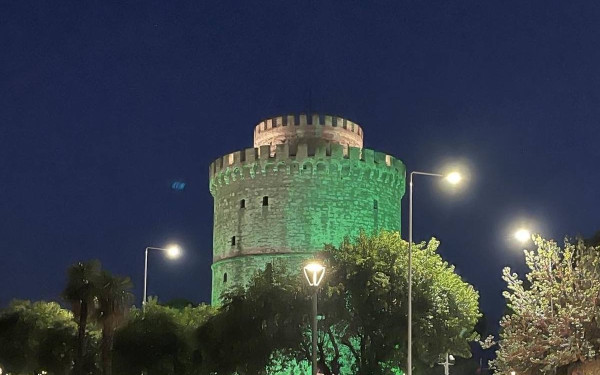 Θεσσαλονίκη: Ο Λευκός Πύργος φωτίζεται πράσινος την Κυριακή για την Παγκόσμια Ημέρα Φαρμακοποιού