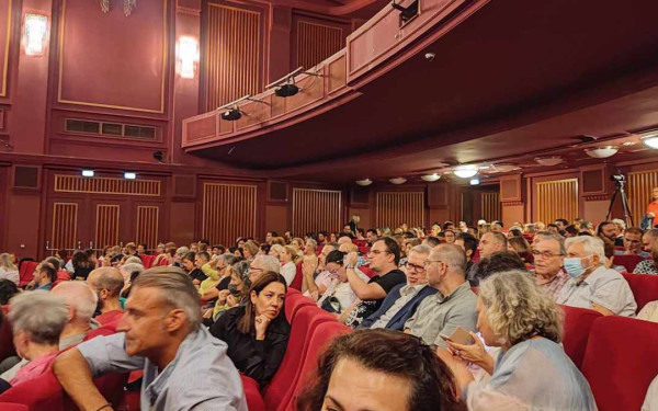 59α Δημήτρια: Ουρές στο Ολύμπιον για τους Tiger Lillies (φωτ.)