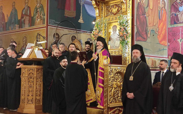 Βαρθολομαίος στη Μητρόπολη Θεσσαλονίκης: Εγκώμια για τον μητροπολίτη Φιλόθεο  (φωτ.)