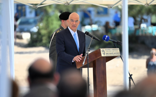 Ν. Δένδιας: Στη Λέρο για την επέτειο της βύθισης του αντιτορπιλικού «Βασίλισσα Όλγα»