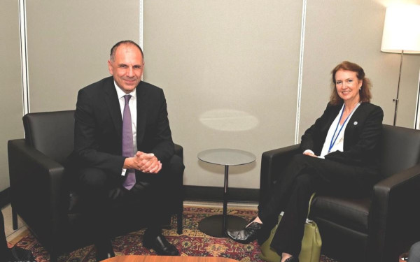 Συνάντηση Γεραπετρίτη με την Αργεντινή υπουργό Εξωτερικών - Στο επίκεντρο η ναυτιλία και η ελληνική κοινότητα