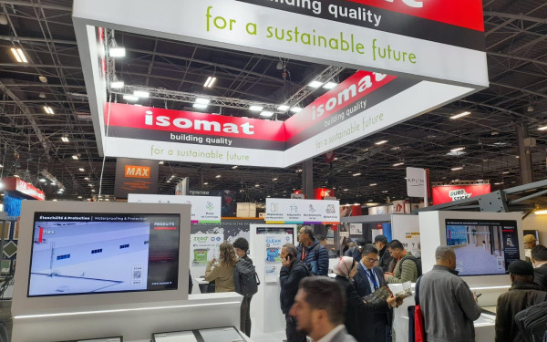 Στη μεγάλη διεθνή έκθεση κατασκευαστών BATIMAT 2024 συμμετείχε η ISOMAT