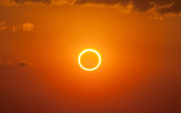 Έκλειψη ηλίου θα δημιουργήσει απόψε το «Δαχτυλίδι της φωτιάς» - Ποιοι θα το δουν