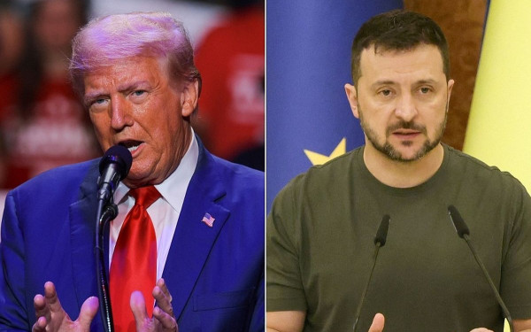 Τραμπ εναντίον Ζελένσκι: «Είναι ο καλύτερος έμπορος στον πλανήτη»