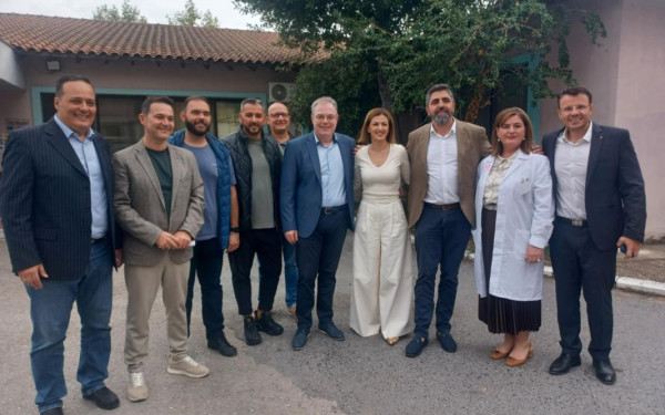 Στο Κέντρο Υγείας Κουφαλίων η Ε. Αγαπηδάκη - Τι είπε για τις ελλείψεις σε προσωπικό, εξοπλισμό και ασθενοφόρο (Φωτ.)