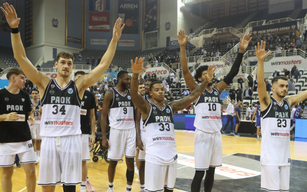 Μπάσκετ: Ο ΠΑΟΚ πανηγύρισε νίκη μπροστά στον κόσμο του μετά από 172 ημέρες (βίντεο)