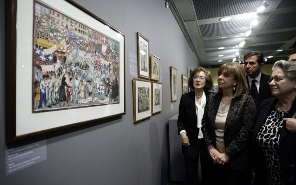 Θεσσαλονίκη: Η Κατερίνα Σακελλαροπούλου σε έκθεση στο Τελλόγλειο για μια φιλία που γεννήθηκε στην Κατοχή