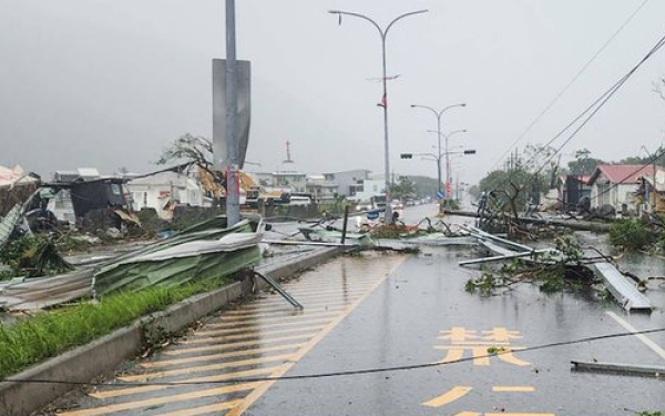 Ταϊβάν: Ένας νεκρός και 205 τραυματίες από το τυφώνα Κονγκ-ρέι