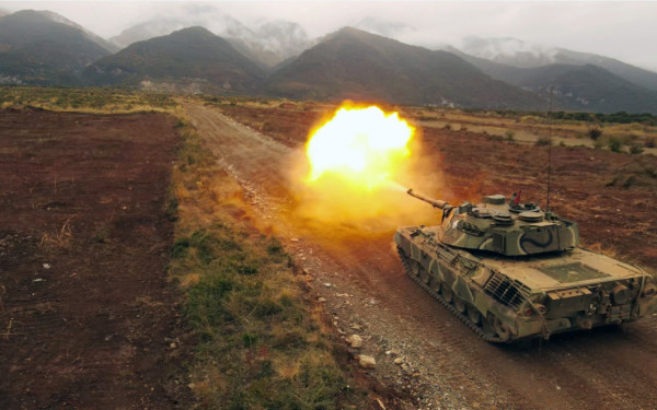ΓΕΣ: «Εξωστρέφεια» με βίντεο από βολές Leopard στο Λιτόχωρο - Δείτε εικόνες