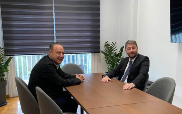 Στη Θεσσαλονίκη σήμερα ο Ν. Ανδρουλάκης - Θα συναντηθεί με τον Στ. Αγγελούδη