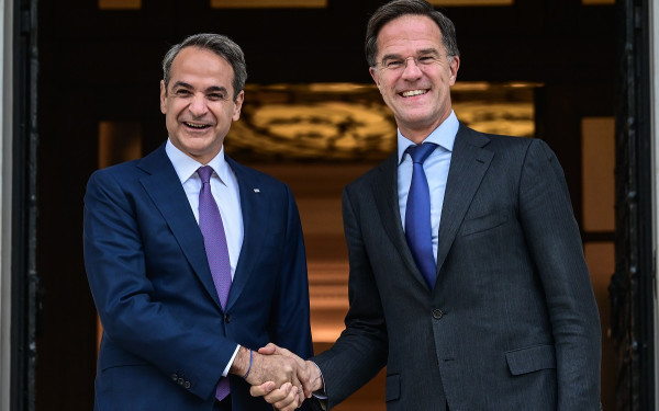 Μητσοτάκης - Ρούτε:  Η Ελλάδα αφοσιωμένος σύμμαχος της Συμμαχίας