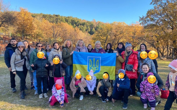 Κοζάνη: Τα παιδιά του Ουκρανικού Σχολείου της Θεσσαλονίκης επισκέφθηκαν το Πάρκο Ελαφιών (φωτ.)