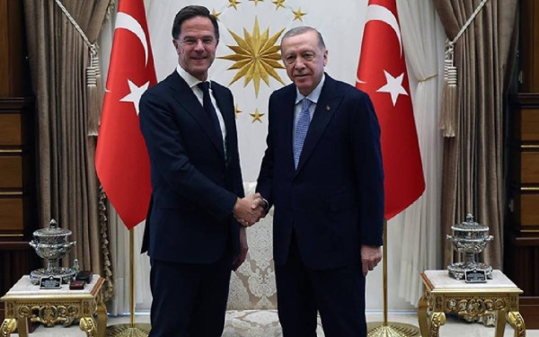 Τουρκία: Συνάντηση του Μαρκ Ρούτε με τον Ερντογάν