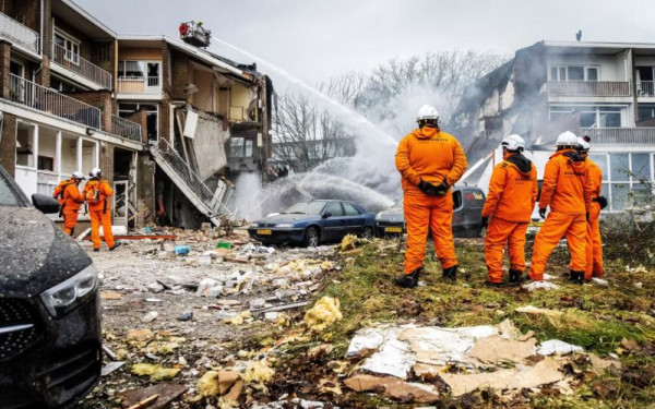 Ολλανδία: Εγκληματική ενέργεια «βλέπουν» οι αρχές πίσω από την κατάρρευση πολυκατοικίας στη Χάγη
