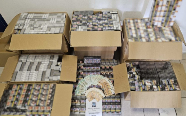 Θεσσαλονικη: Τον έπιασαν με τα λαθραία τσιγάρα στο αυτοκίνητο