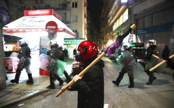 Θεσσαλονίκη: 112 συλλήψεις μετά τα επεισόδια στην πορεία για τον Αλ. Γρηγορόπουλο