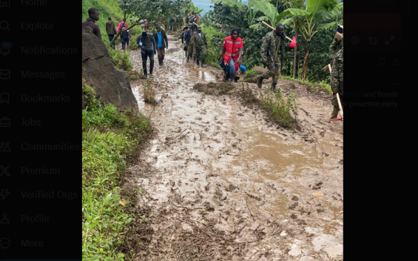 Ουγκάντα: Τουλάχιστον 28 νεκροί από κατολισθήσεις