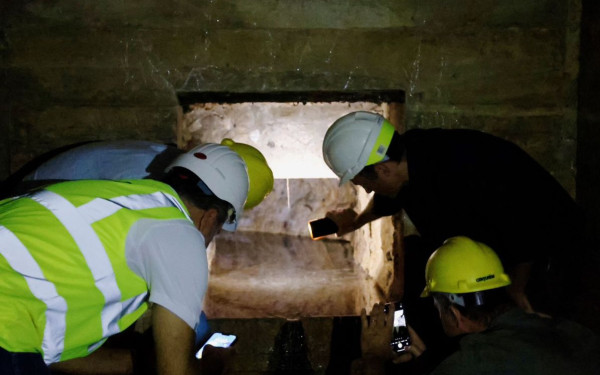 Η ΕΥΔΑΠ ενεργοποιεί ξανά υδραγωγείο 2.000 ετών (φωτ.)