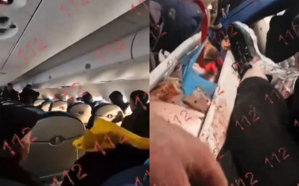 Κόβουν την ανάσα τα βίντεο της συντριβής αεροπλάνου στο Καζακστάν - 38 άνθρωποι σκοτώθηκαν