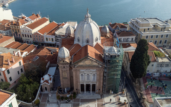 Λέσβος: Η «αναγέννηση» του Αγίου Θεράποντα, μνημείου - σήμα κατατεθέν της Μυτιλήνης