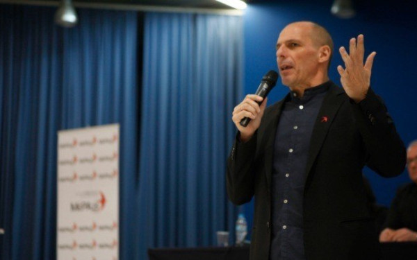 Τα γραφεία του ΜέΡΑ25 στη Θεσσαλονίκη εγκαινίασε ο Γ. Βαρουφάκης