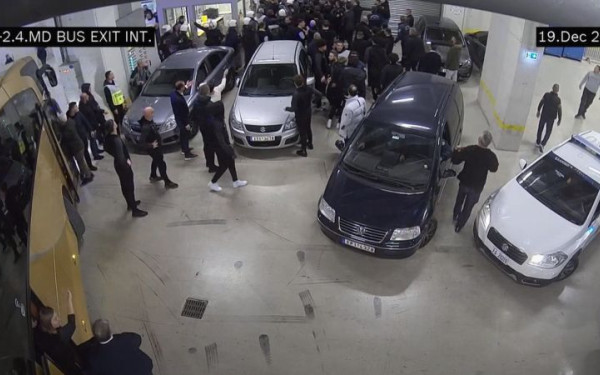 Προκαταρκτική εξέταση από τον ποδοσφαιρικό εισαγγελέα για τα επεισόδια στο πάρκινγκ της OPAP Arena