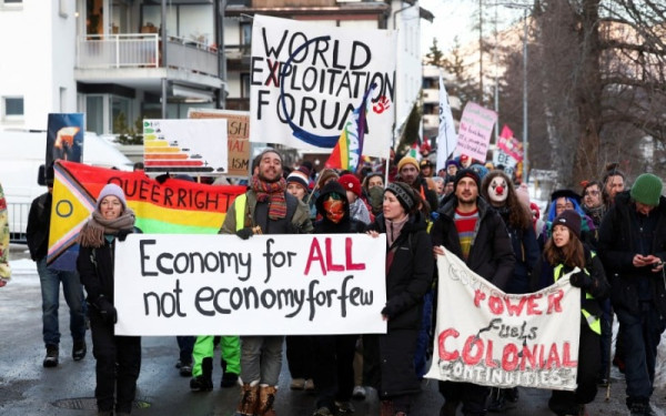 Νταβός 2025: Κατακραυγή για την «ολιγαρχία» δισεκατομμυριούχων πριν από το ετήσιο ραντεβού