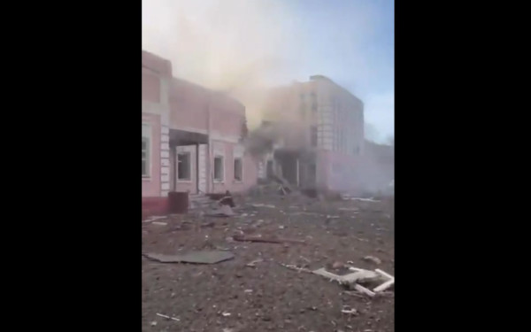 Η Ουκρανία χτύπησε ρωσικό διοικητήριο στο ρωσικό Κουρσκ (βίντεο)