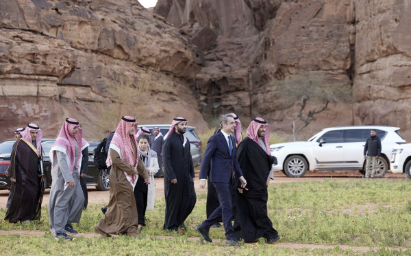 Σαουδική Αραβία: Οι 46 πρωτοβουλίες που υπέγραψαν Μητσοτάκης και Μπιν Σαλμάν (φωτ.)