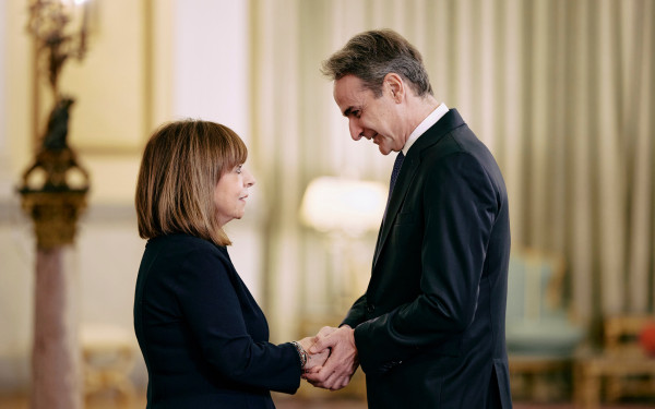 Την Τετάρτη η συνάντηση Μητσοτάκη - Σακελλαροπούλου