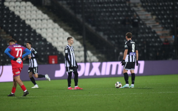 ΠΑΟΚ - Βόλος 1-2: Αδιανόητη γκέλα μέσα στην παγωνιά