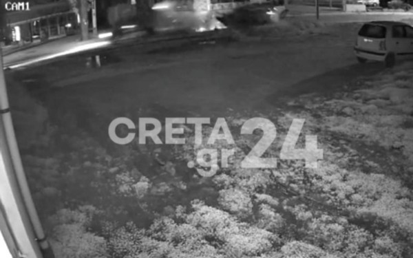 Χανιά: Βίντεο-σοκ από την στιγμή της μοιραίας σύγκρουσης από την οποία έχασε τη ζωή του ο 22χρονος Παναγιώτης