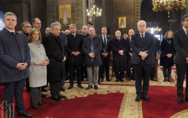 Στη δοξολογία της Πρωτοχρονιάς η Αθ. Αηδονά: «Σταθερά προσηλωμένοι στο όραμά μας για τον τόπο»